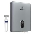 Westinghouse Electric Tankless Water Heater 18kW 240V WiFi 4.2 GPM Copper Element Gray