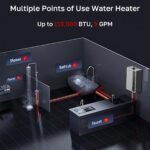 ThermoMate CZ422NG Natural Gas Tankless Water Heater Indoor 5 GPM 113,000 BTU Instant Hot Water - Image 4
